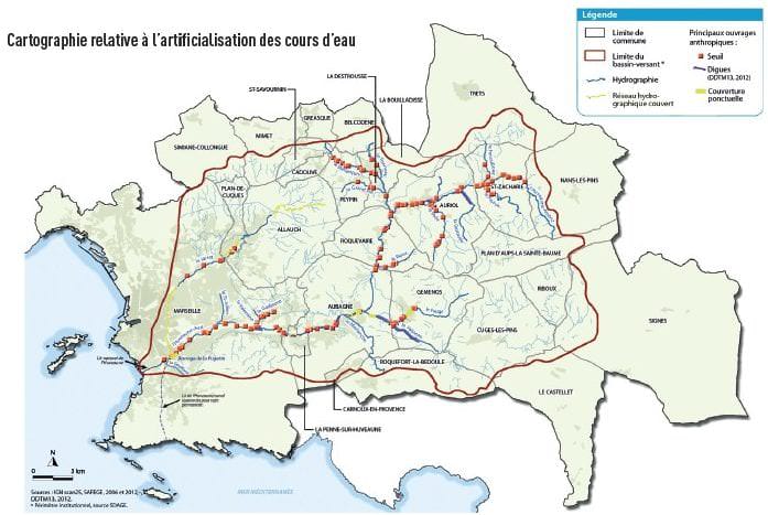 Plan artificialisation des cours d'eau