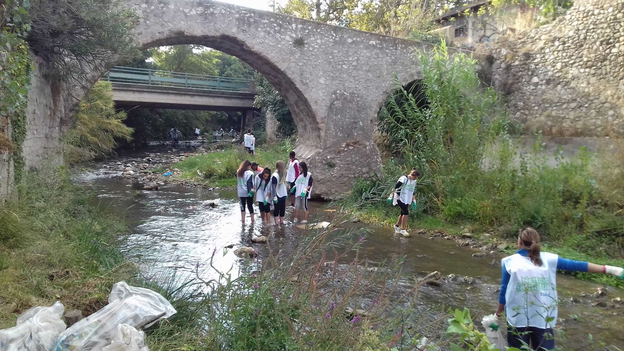 Opération Huveaune propre 2017 EPAGE HuCA